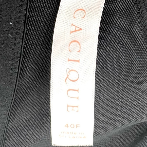 Cacique Black Padded Underwire Bra - Picture 6 of 6